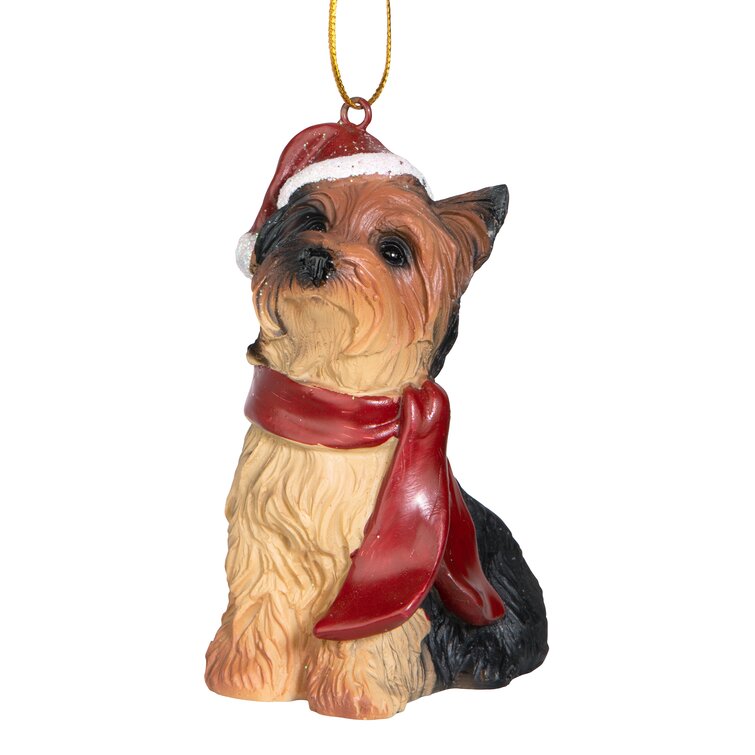 Small sales dog ornaments